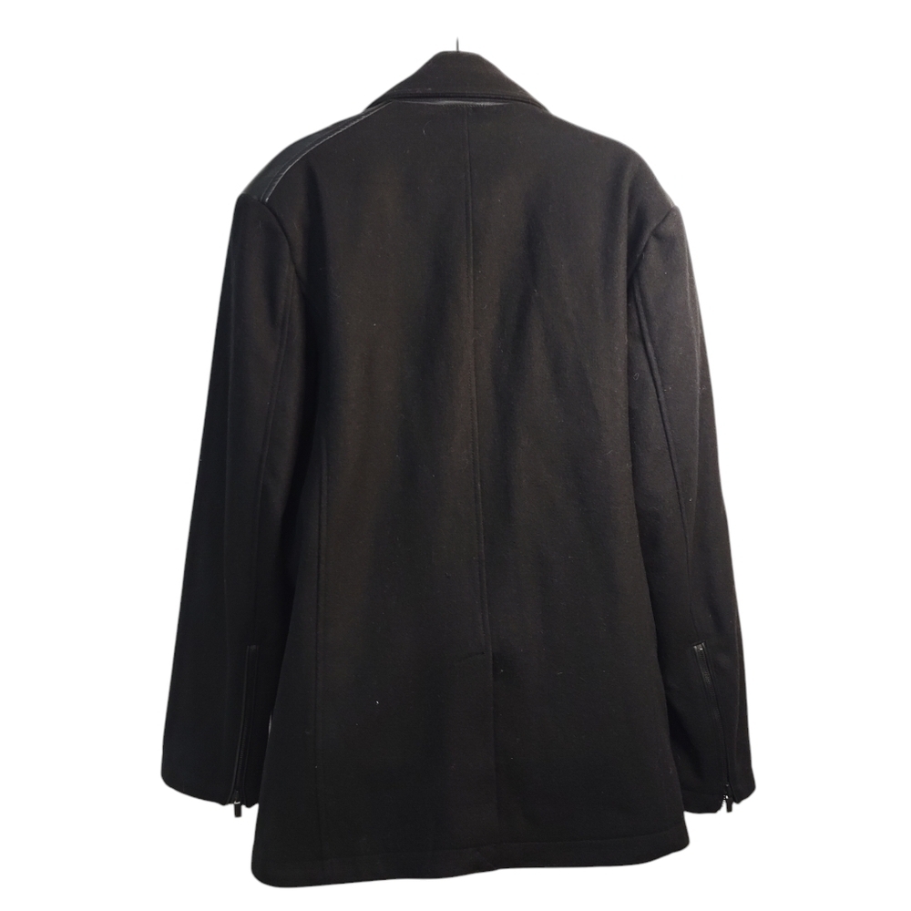 Great pre-owned condition.Black color.Wool blend.Double breasted.Size: XLP - Picture 2 of 10